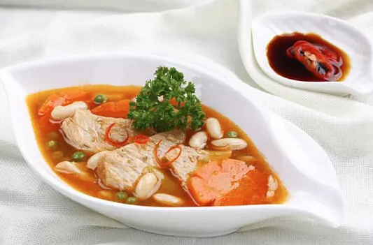 Cách làm mít non om sườn chay củ sen bổ dưỡng